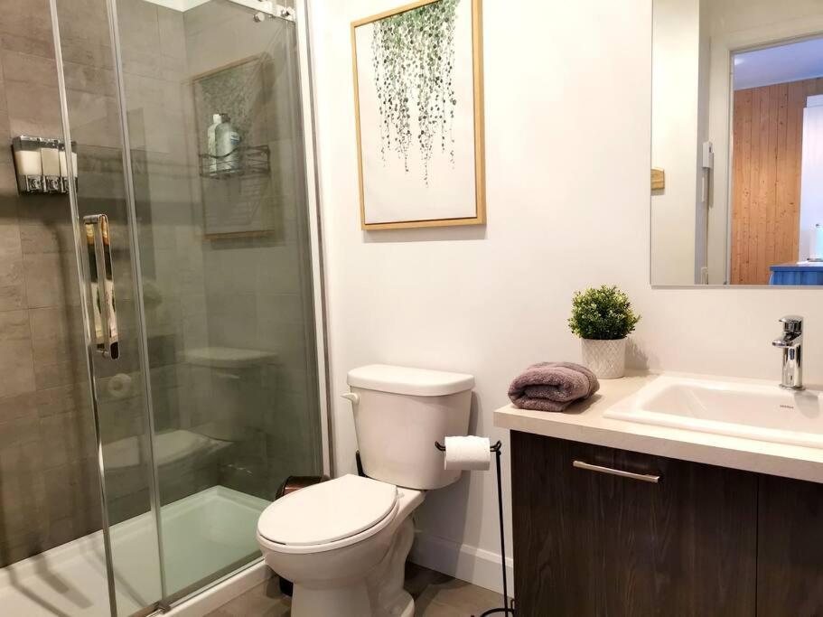 Penthouse With Free Indoor Parking Downtown Apartment Квебек Екстериор снимка