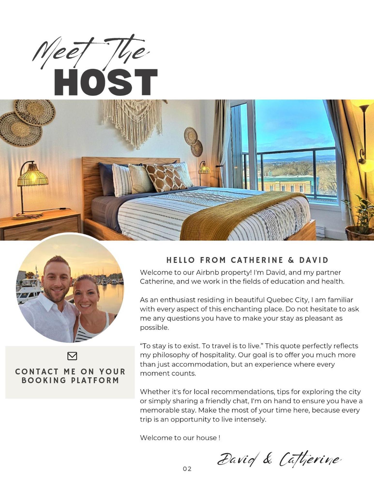 Penthouse With Free Indoor Parking Downtown Apartment Квебек Екстериор снимка
